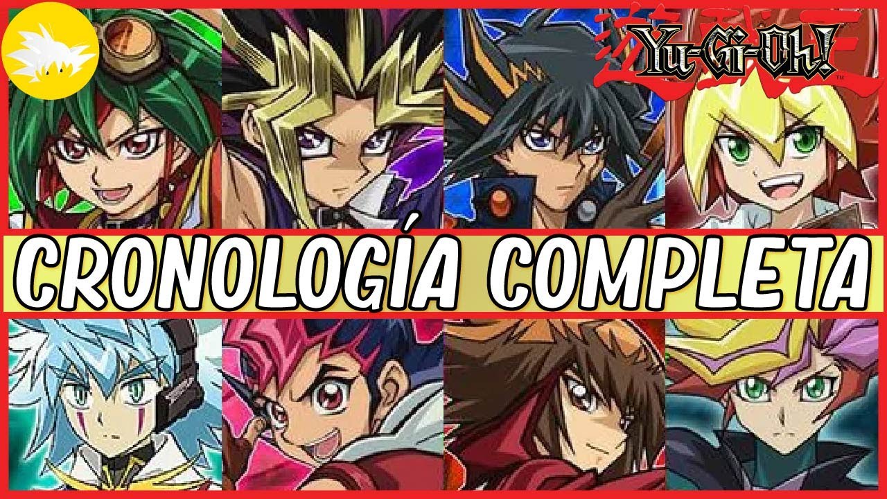 EXPLICANDO LA LÍNEA DE TIEMPO DEL ANIME Y MANGA DE YU-GI-OH! | CRONOLOGÍA COMPLETA ⏳