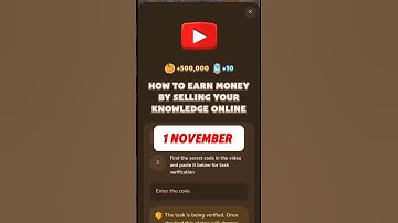 HOW TO EARN MONEY BY SELLING YOUR KNOWLEDGE ONLINE #memefi #code