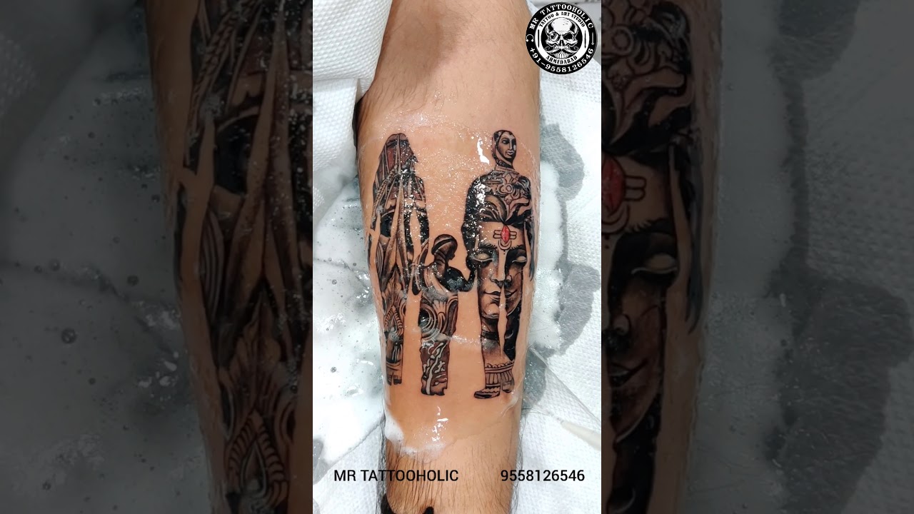 Family Tattoo Design  Father and Dad Tattoo  Cutest Father and Son Tattoo  family dad son  YouTube