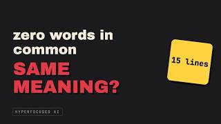 Embeddings Explained From First Principles — Search That Understands Meaning