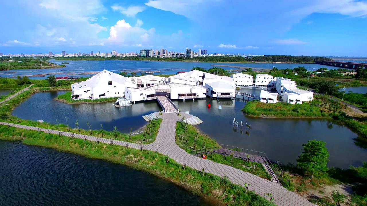 飛虎空中攝影 20160818城市の獵人 台南 台江國家公園管理處遊客中心安平古堡億載金城夕遊出張所台南運河安平港空拍空中攝影