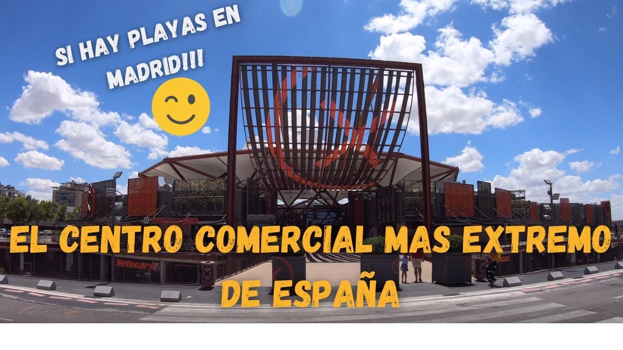 PLAYA EN MADRID? 🌊 Conocimos el centro comercial MAS EXTREMO de ESPAÑA. Con playa incluida 😎