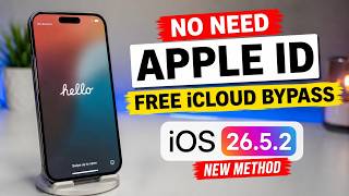 NEW iCloud Bypass iOS 26.5.2 | No Apple ID | 100% Free screenshot 2
