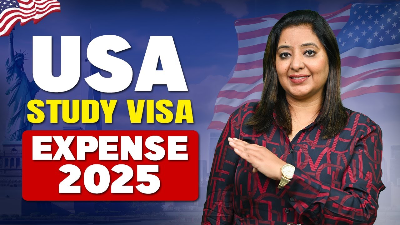 USA STUDY VISA EXPENSE 2025 | STUDY VISA UPDATES 2024 |  USA CANADA UK | THE VISA OFFIC