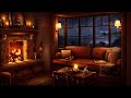 Cozy Cottage by the Sea Ambience with Rain & Fireplace Sounds for Sleeping, Reading, & Relaxation