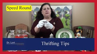 How to Find Thrift Shop Bargains - Glass, Bakelite, Costume Jewelry, Dolls & Souvenirs by Dr. Lori