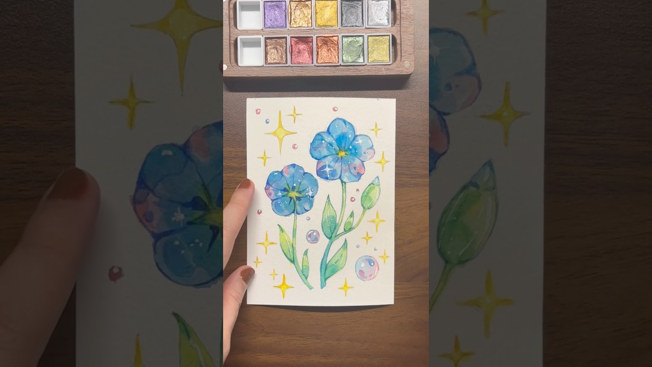 Paint flower with me 