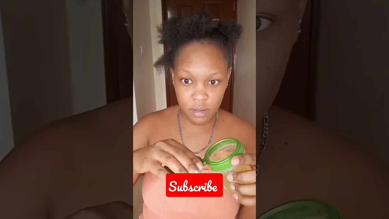 Eco gel on Short 4C hair