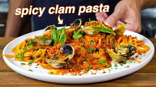 Y Nduja Spaghetti Alle Vone Y Spaghetti With Clams