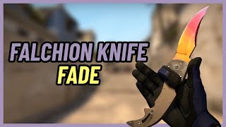 ★ Falchion Knife Fade | CSGO Knife Showcase