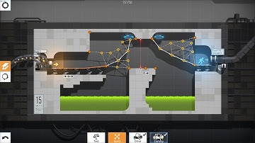 Bridge Constructor Portal Level 15