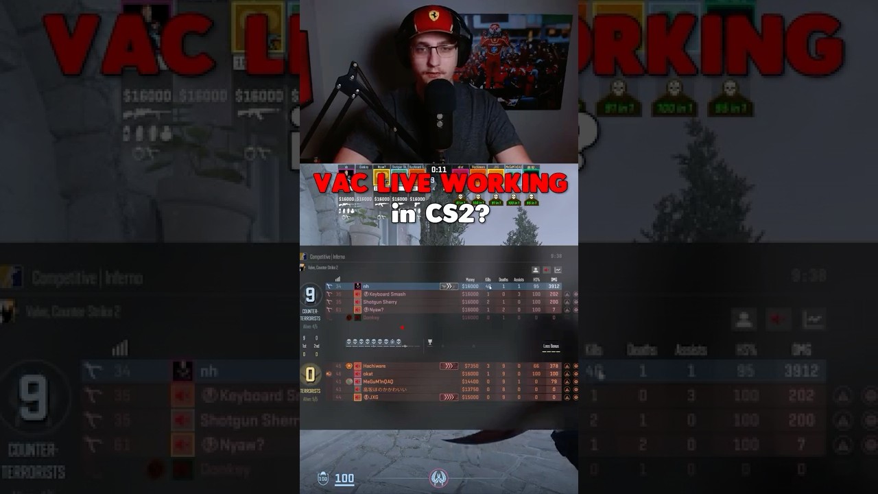 VAC Live is WORKING in CS2? #cs2