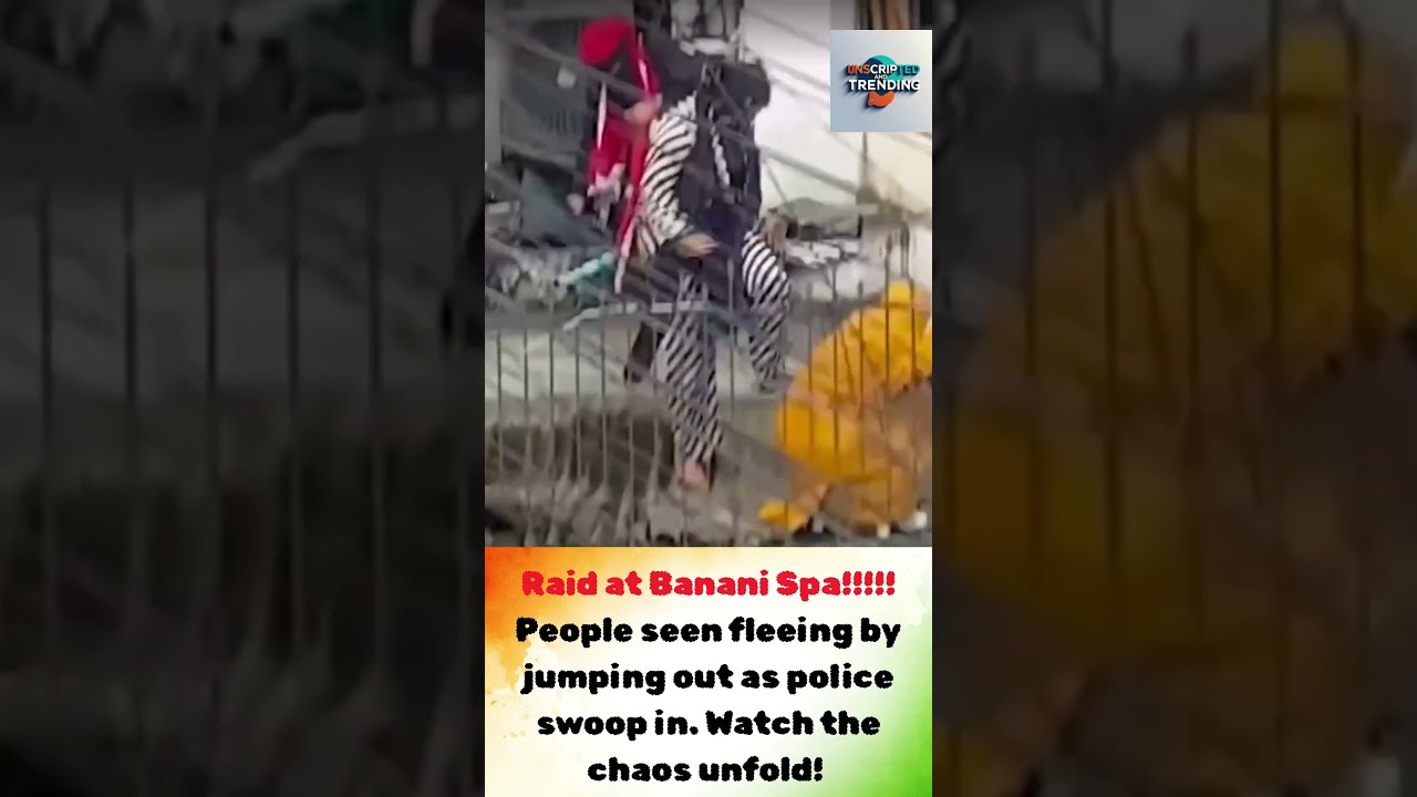 Massive Raid at Banani Spa Center | People Seen Fleeing by Jumping Out During Police Action