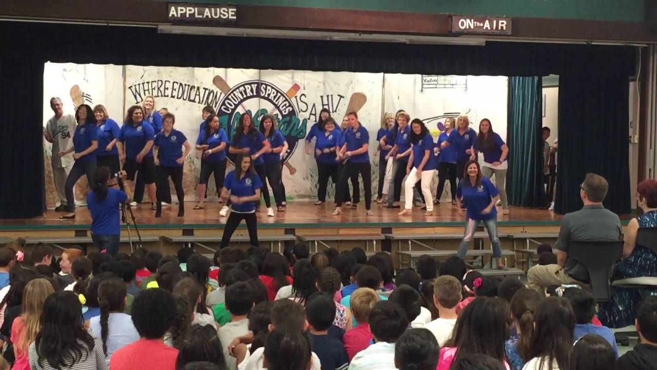 Country Springs last Monday morning assembly of 20152016 school year