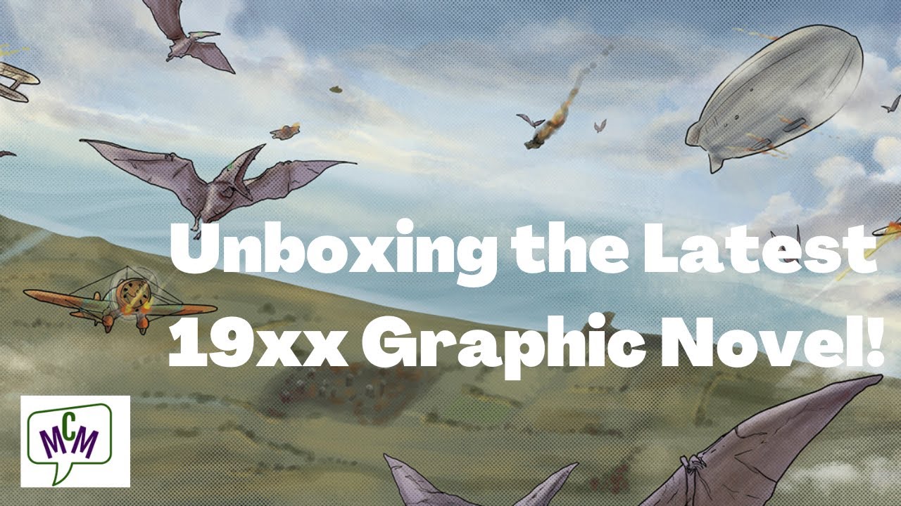 Unboxing a volume of the Adventures of the 19xx Dieselpunk Comic Book ...