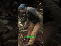 Wood Splitting: The Final Push and A Job Well Done! #shorts