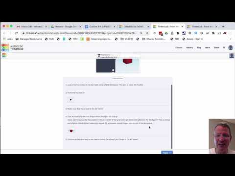 Tinkercad Codeblocks getting started with the tutorials