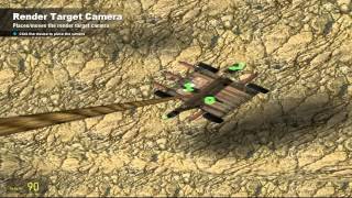 My Mars Curiosity Rover landing in Gmod (Successful)