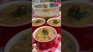 🌰 Aprenda meu caldo de pinhão 😍 corre para o canal, fácil e maravilhoso #caxambumg