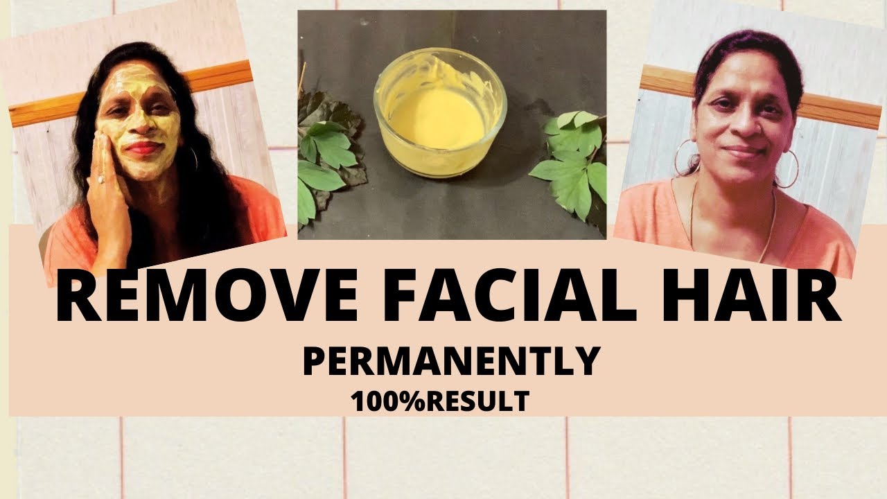 How to Remove Facial Hair Naturally at Home in 10 minutes || Demonstration !!
