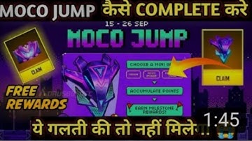 How To Complete Moco Jump Event Free Fire | Moco Jump Event Kaise Complete Kare | Moco Jump Event