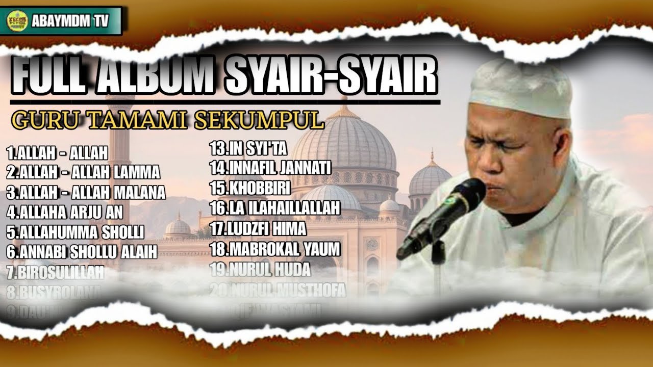 FULL ALBUM 3 JAM SYAIR-SYAIR MAULID | BERSAMA GURU TAMAMI SEKUMPUL // TERBARU