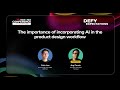 TIACON25 Product Stage - The importance of incorporating AI in the product design workflow