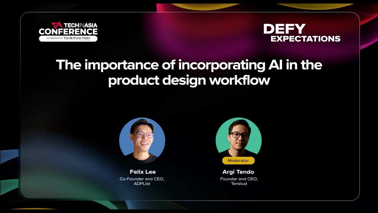 TIACON25 Product Stage - The importance of incorporating AI in the product design workflow