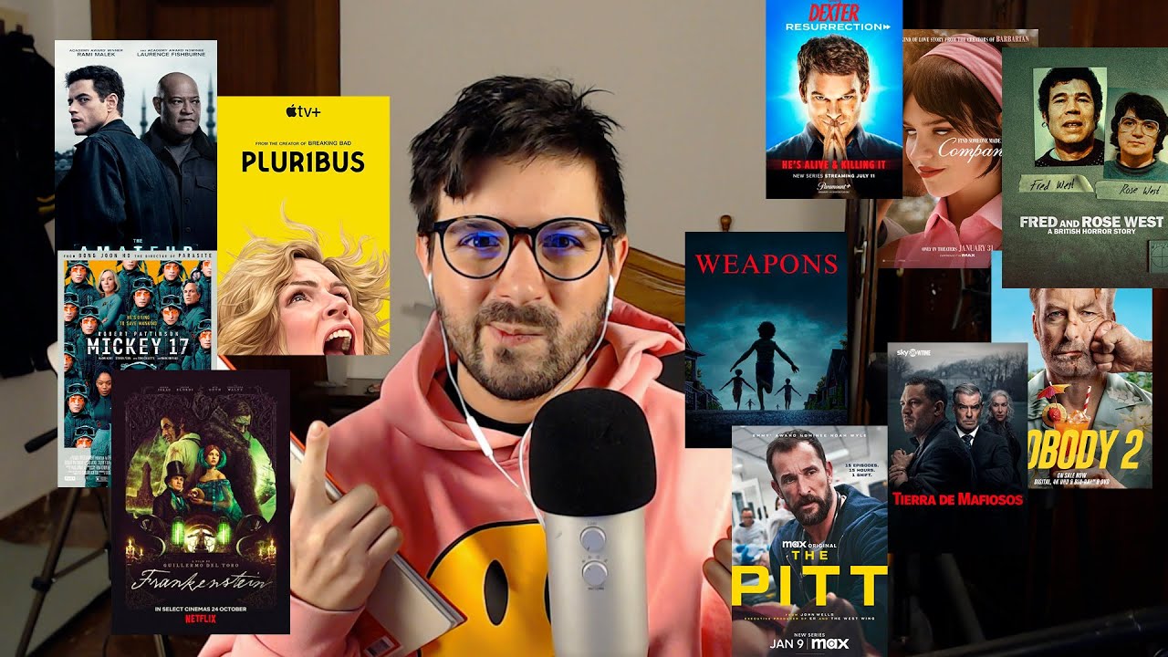 Recomendando Series y Peliculas de 2025 en ASMR