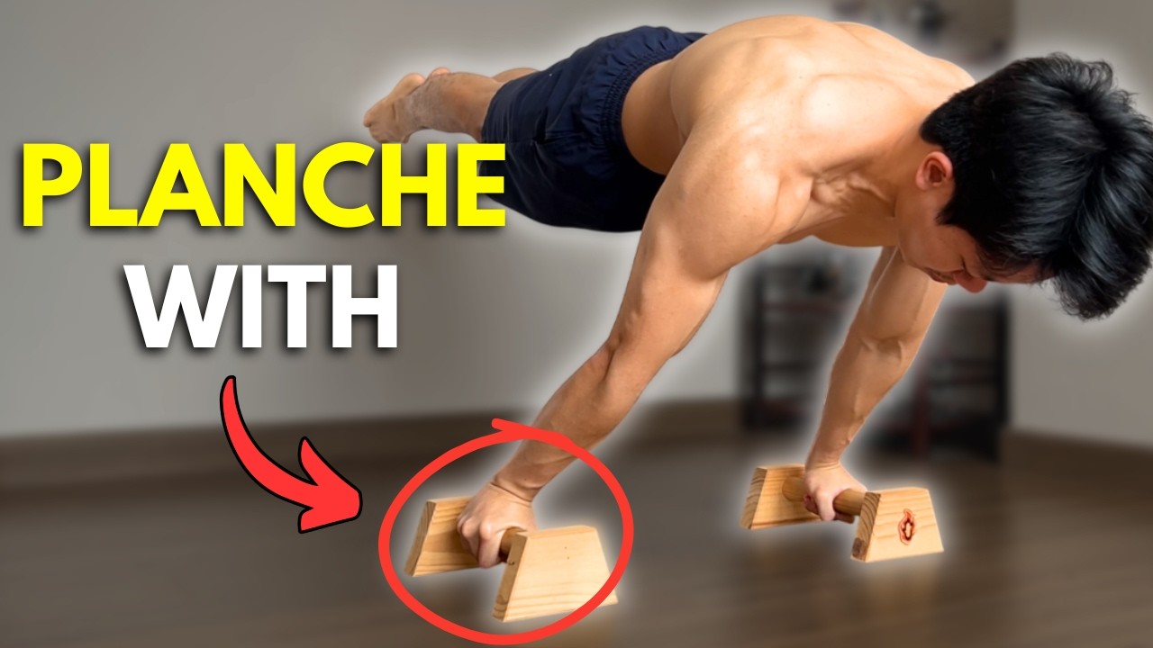 5 Exercises To Unlock The Planche Faster With The Parallettes - YouTube