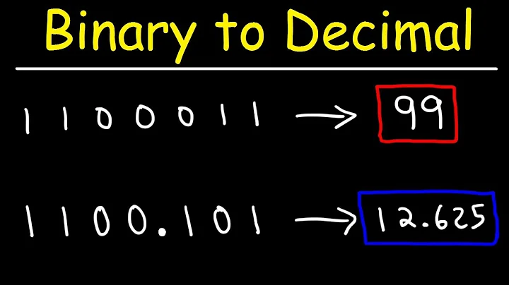 How To Convert Binary To Decimal