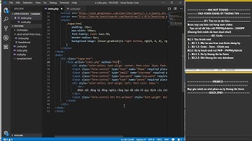 PHẦN 2: Tạo form đăng ký - Xử lý back-end - [4NF]