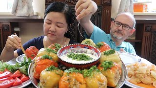 видео: МУКБАНГ Фаршированные перцы!/ Друзья! Это какой-то ТРЕШ! Как Вы относитесь к чужим советам?/ Mukbang картинка: МУКБАНГ Фаршированные перцы!/ Друзья! Это какой-то ТРЕШ! Как Вы относитесь к чужим советам?/ Mukbang