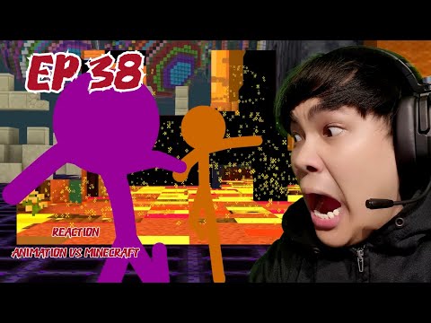 ฟาแลนด์คือดินแดนสังหาร!!!! Reaction The Far Lands - Animation vs. Minecraft Shorts Ep 38