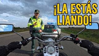 Te para la policía en moto y la lías sin darte cuenta NO hagas esto