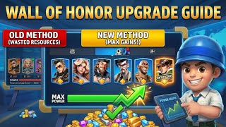 Wall of Honor Upgrade Guide - Minimize Waste, Maximize Gains