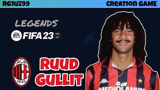 FIFA 23 | HOW TO CREATE RUUD GULLIT ON FIFA 23 | ITA_PS5
