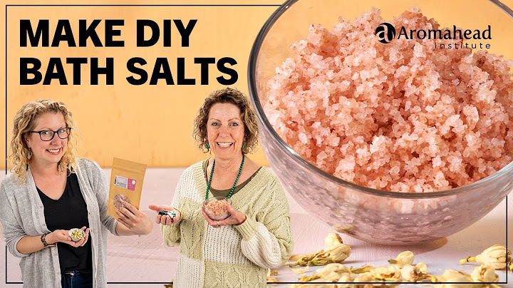 Make DIY Bath Salts