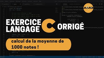 exercice langage c : les moyennes
