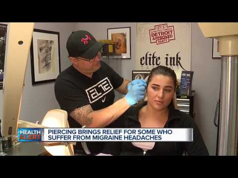 Piercings bring relief for some who suffer from migraine headaches