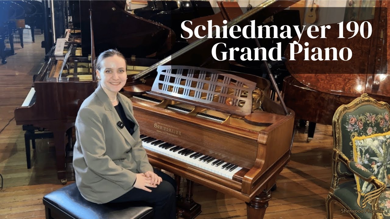 Schiedmayer 190 Grand Piano Rosewood | Review & Demo | Sherwood Phoenix