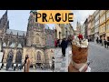 Exploring PRAGUE: Food, Snowfall & more | Golgappa Girl In Europe