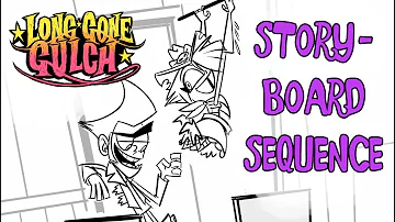 Long Gone Gulch- "Mayor's Office" Storyboard Sequence