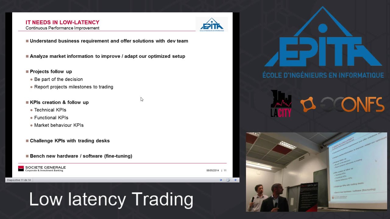 Conf rence Low Latency Trading YouTube