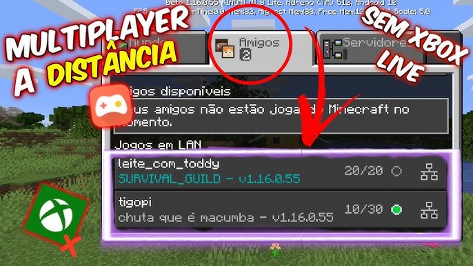 ✓[2021] como jogar Minecraft ONLINE pelo OMLET ARCADE, mesmo com Minecraft  PIRATEADO!! 