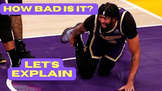 Another Anthony Davis Injury!! Another Painful Injury For Anthony Davis Doctor Explains