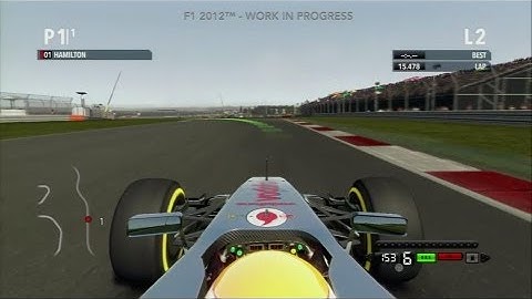 E3 Stage Shows - F1 2012 - E3 2012 Stage Demo