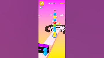 🟢 🔵 🟣 🟠 Stack Rider ​Gameplay | All Levels # 35 #GVGameplay #ytshort  #stackrider #gameplay #Shorts