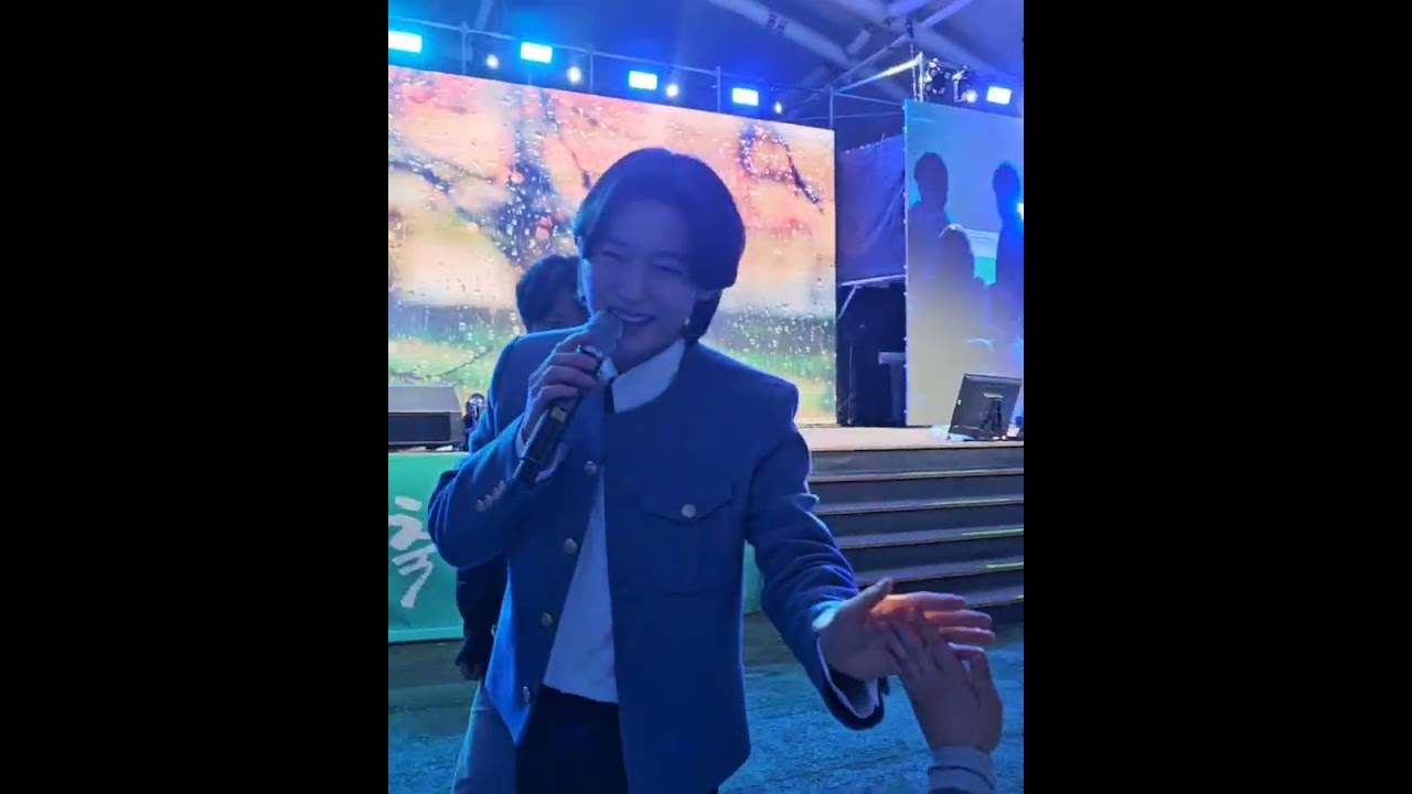 김용빈🩵이별 #김용빈 #김용빈이별 #김용빈노래 #사랑빈 #강진청자축제 #강진청자축제김용빈