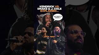 Kendrick VS. Drake & J. Cole EXPLAINED - Every Diss on Metro Boomin’s “Like That” ‼️👀 #shorts #drake